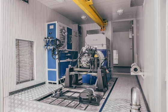 SSCH120-3000/15000 AC Dynamometer Test Bench để thử nghiệm động cơ xe năng lượng mới được lắp đặt trong thùng chứa