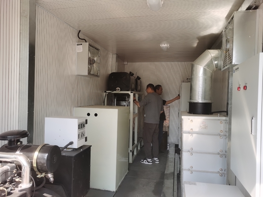 SSCH120-3000/15000 AC Dynamometer Test Bench để thử nghiệm động cơ xe năng lượng mới được lắp đặt trong thùng chứa