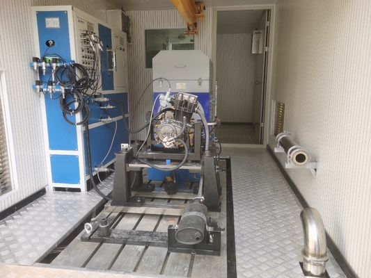 SSCH120-3000/15000 AC Dynamometer Test Bench để thử nghiệm động cơ xe năng lượng mới được lắp đặt trong thùng chứa