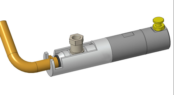 TF550 Series Vật liệu hợp kim nhôm kiểu Bayonet Quick Connect Coupling