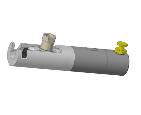TF550 Series Vật liệu hợp kim nhôm kiểu Bayonet Quick Connect Coupling