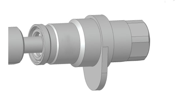 TF531 Series Stainless Steel Sleeve Steel Ball Type Quick Connect Coupling (Đặc biệt cho cổng ống nhiên liệu)