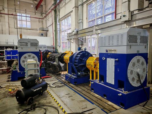 Hệ thống bàn thử nghiệm động cơ truyền động hạng nặng SSCD630-1800/4000 630kW 3342Nm