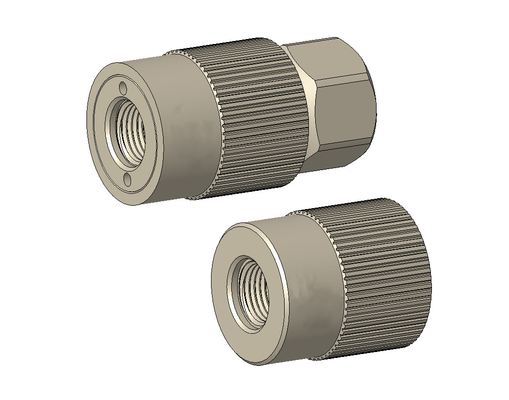 TF240 Series Threaded Stainless Steel And Aluminum Alloy Sửa tay loại Quick Connect Coupling