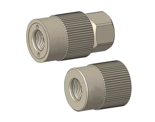 TF240 Series Threaded Stainless Steel And Aluminum Alloy Sửa tay loại Quick Connect Coupling