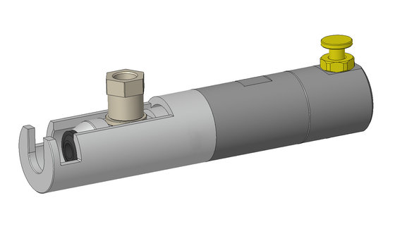 TF550 Series Vật liệu hợp kim nhôm kiểu Bayonet Quick Connect Coupling