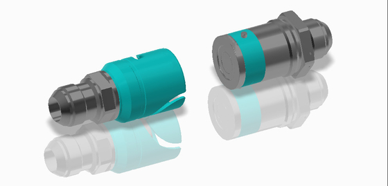 Stainless Steel Aluminium Alloy Or Brass TFA Series Bayonet Fluid Connector