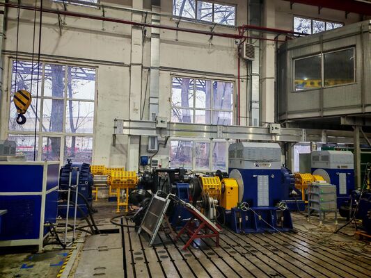 Hệ thống bàn thử nghiệm động cơ truyền động SSCD560-1800/4000 560kW 2970 Nm