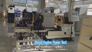 Bàn thử nghiệm hiệu suất động cơ Diesel